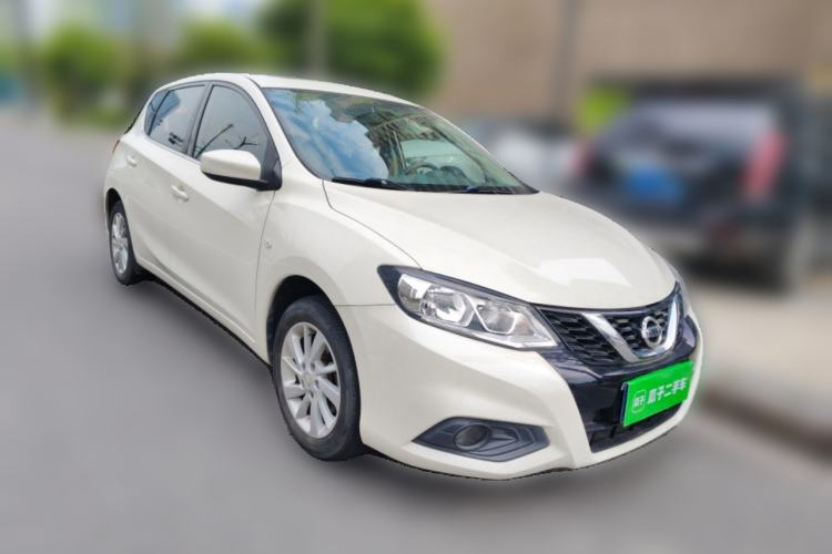Used Nissan Tiida 2019 1.6L CVT Cool Edition China VI Standard Front Right 45 Deg