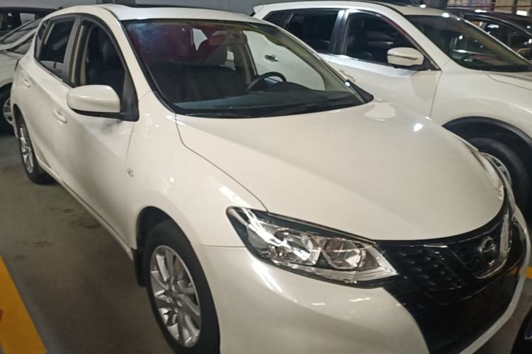 Used Nissan Tiida 2019 1.6L CVT Cool Edition China VI Standard Front Right 45 Deg