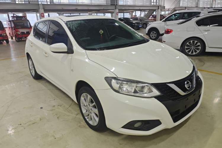 Used Nissan Tiida 2019 1.6L CVT Cool Edition China VI Standard Front Right 45 Deg