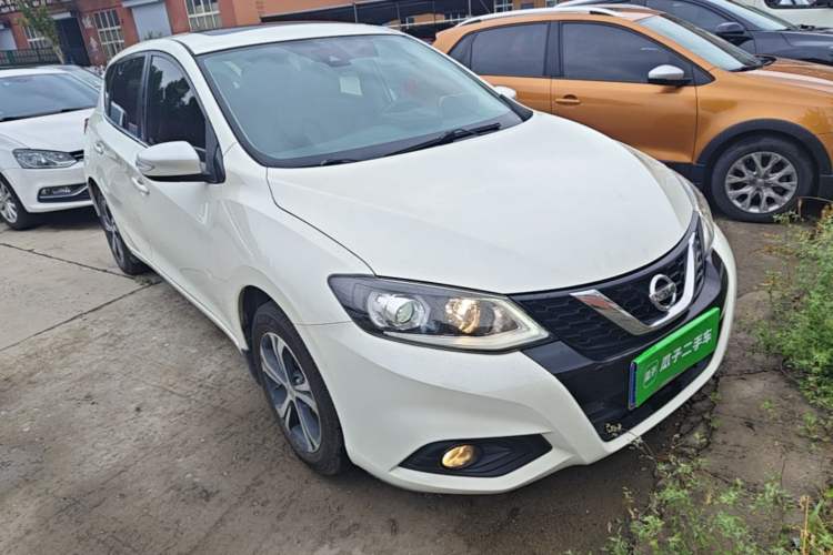 Used Nissan Tiida 2019 1.6L CVT Smart Enjoyment Version China VI Standard Front Right 45 Deg