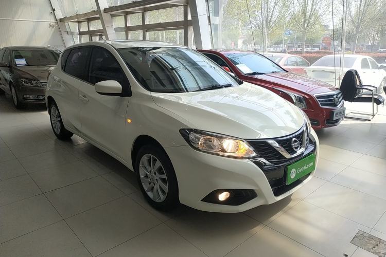 Used Nissan Tiida 2019 1.6L CVT Cool Edition China VI Standard Front Right 45 Deg