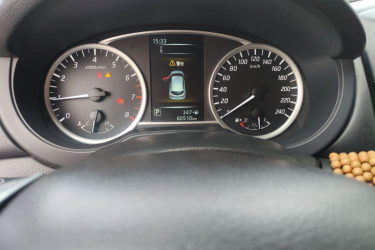 Used Nissan Tiida 2019 1.6L CVT Smart Drive Version China VI Standard Odometer Close Up
