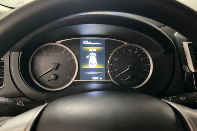 Used Nissan Tiida 2019 1.6L CVT Smart Drive Version China VI Standard Odometer Close Up