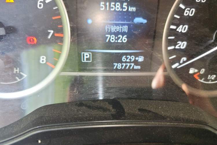 Used Nissan Tiida 2019 1.6L CVT Smart Drive Version China VI Standard Odometer Close Up