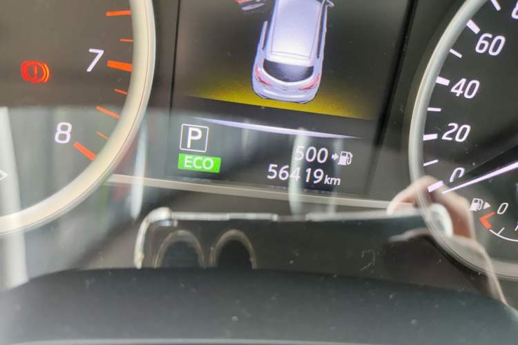 Used Nissan Tiida 2019 1.6L CVT Smart Drive Version China V Standard Odometer Close Up