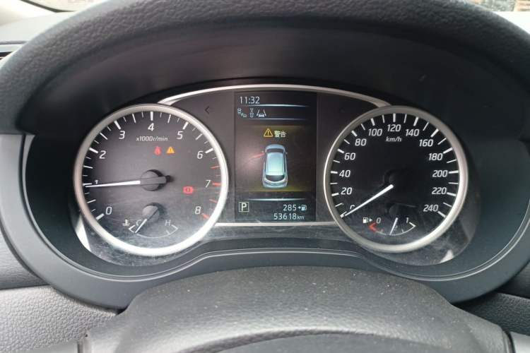 Used Nissan Tiida 2019 1.6L CVT Smart Drive Version China VI Standard Odometer Close Up