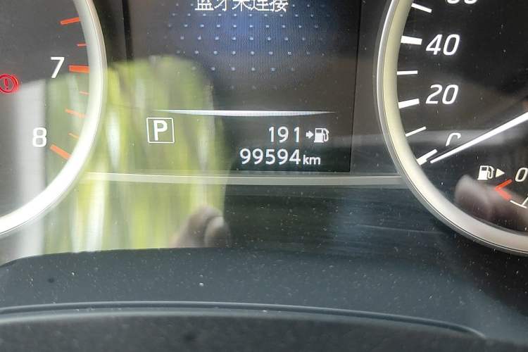 Used Nissan Tiida 2019 1.6L CVT Smart Drive Version China VI Standard Odometer Close Up