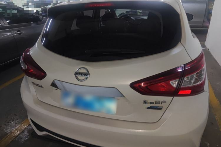 Used Nissan Tiida 2019 1.6L CVT Smart Enjoyment Version China VI Standard Rear