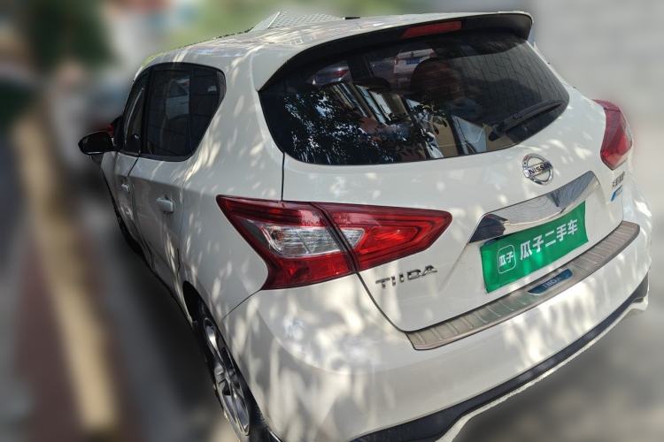 Used Nissan Tiida 2019 1.6L CVT Smart Enjoyment Version China VI Standard Rear Left 45 Deg