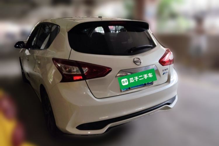 Used Nissan Tiida 2019 1.6L CVT Smart Enjoyment Version China VI Standard Rear Left 45 Deg
