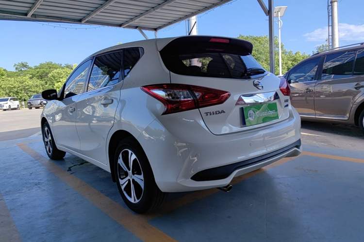 Used Nissan Tiida 2019 1.6L CVT Smart Drive Version China VI Standard Rear Left 45 Deg