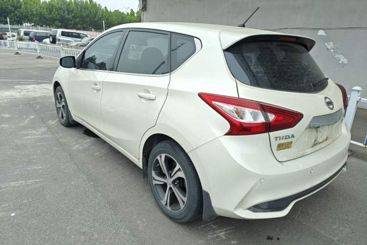 Used Nissan Tiida 2019 1.6L CVT Smart Drive Version China VI Standard Rear Left 45 Deg