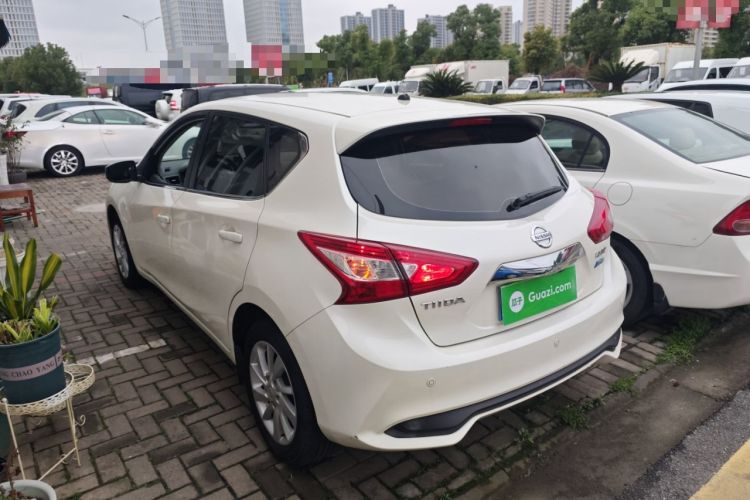 Used Nissan Tiida 2019 1.6L CVT Cool Edition China VI Standard Rear Left 45 Deg