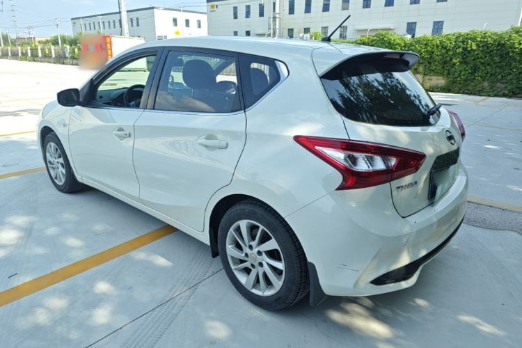 Used Nissan Tiida 2019 1.6L CVT Cool Edition China VI Standard Rear Left 45 Deg