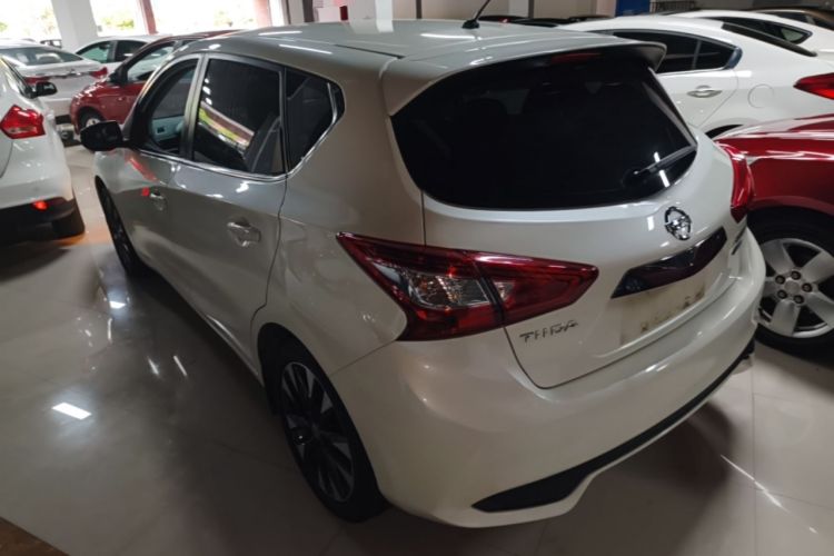 Used Nissan Tiida 2019 1.6L CVT ZhiZun Edition China VI standard Rear Left 45 Deg