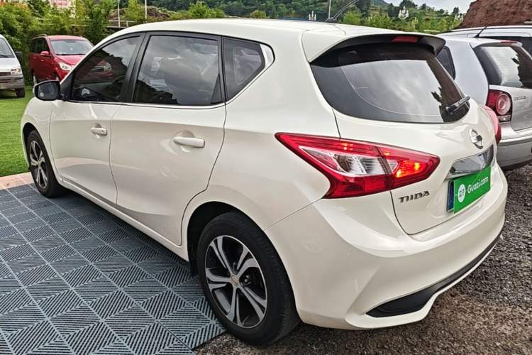 Used Nissan Tiida 2019 1.6L CVT Smart Drive Version China VI Standard Rear Left 45 Deg