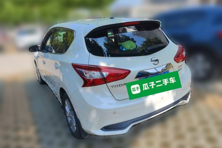 Used Nissan Tiida 2019 1.6L CVT Cool Edition China VI Standard Rear Left 45 Deg