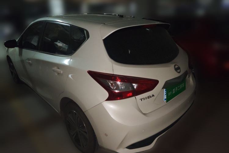Used Nissan Tiida 2019 1.6L CVT Smart Drive Version China VI Standard Rear Left 45 Deg