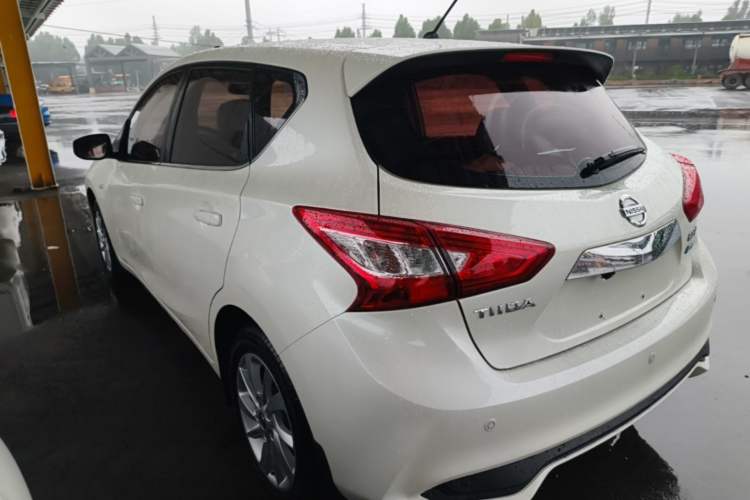 Used Nissan Tiida 2019 1.6L CVT Cool Edition China VI Standard Rear Left 45 Deg