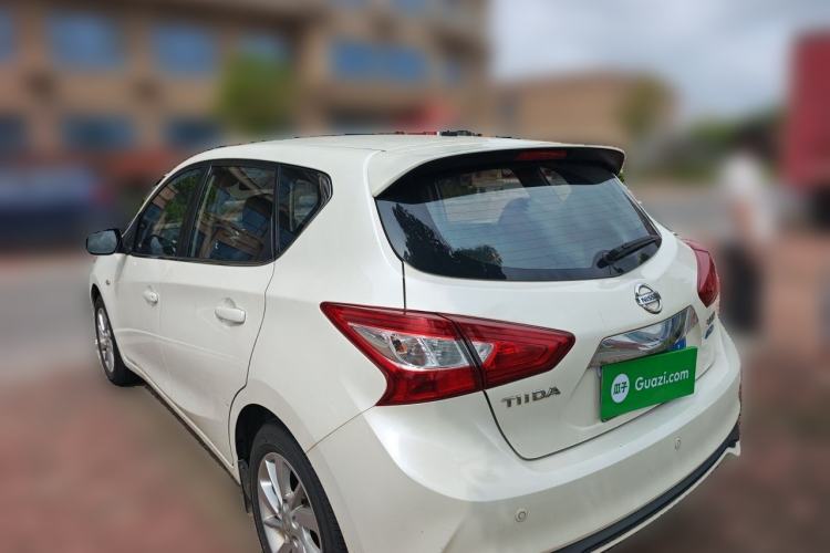Used Nissan Tiida 2019 1.6L CVT Cool Edition China VI Standard Rear Left 45 Deg