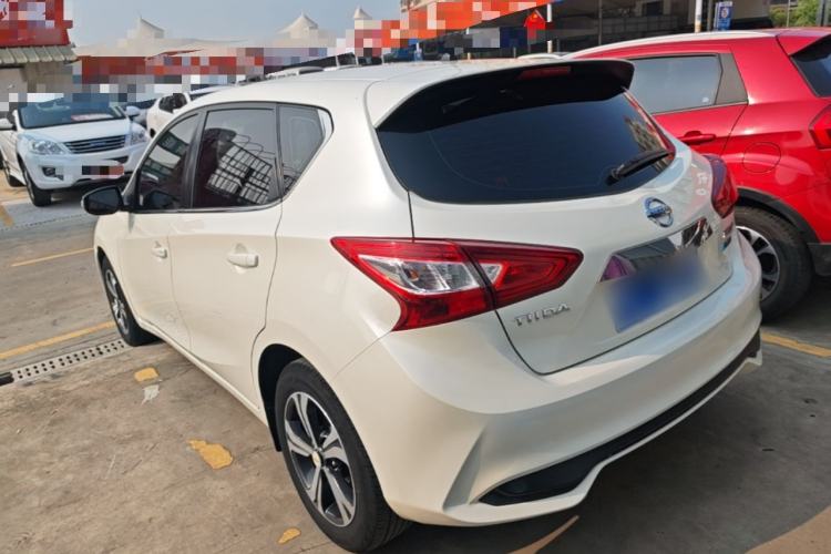 Used Nissan Tiida 2019 1.6L CVT Smart Enjoyment Version China V Standard Rear Left 45 Deg