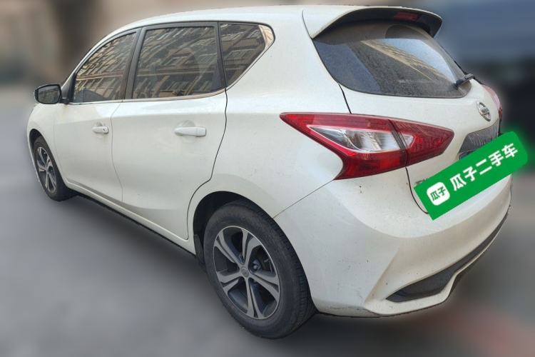Used Nissan Tiida 2019 1.6L CVT Smart Enjoyment Version China VI Standard Rear Left 45 Deg