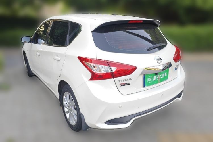 Used Nissan Tiida 2019 1.6L CVT Cool Edition China VI Standard Rear Left 45 Deg