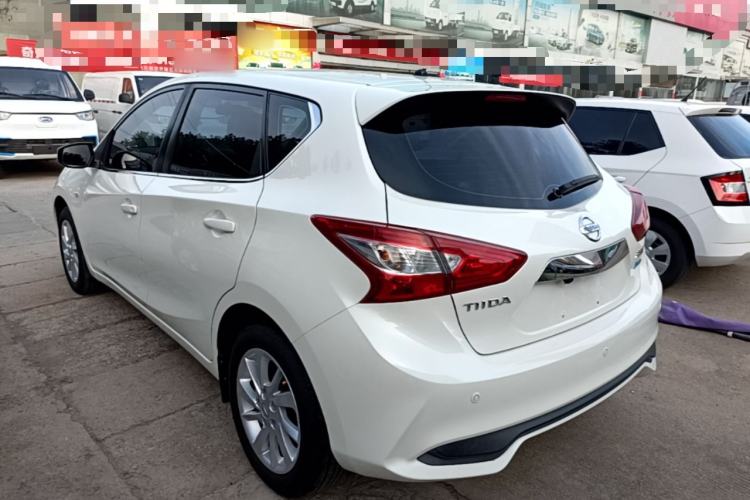 Used Nissan Tiida 2019 1.6L CVT Cool Edition China VI Standard Rear Left 45 Deg