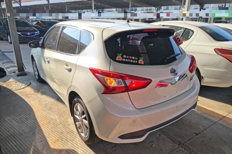 Used Nissan Tiida 2019 1.6L CVT Cool Edition China VI Standard Rear Left 45 Deg
