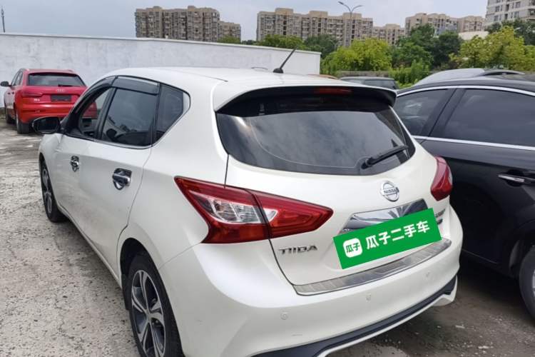 Used Nissan Tiida 2019 1.6L CVT Smart Drive Version China VI Standard Rear Left 45 Deg