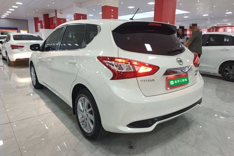 Used Nissan Tiida 2019 1.6L CVT Cool Edition China VI Standard Rear Left 45 Deg