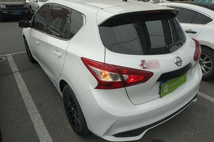 Used Nissan Tiida 2019 1.6L CVT Smart Drive Version China VI Standard Rear Left 45 Deg