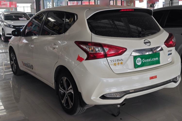 Used Nissan Tiida 2019 1.6L CVT Smart Enjoyment Version China VI Standard Rear Left 45 Deg