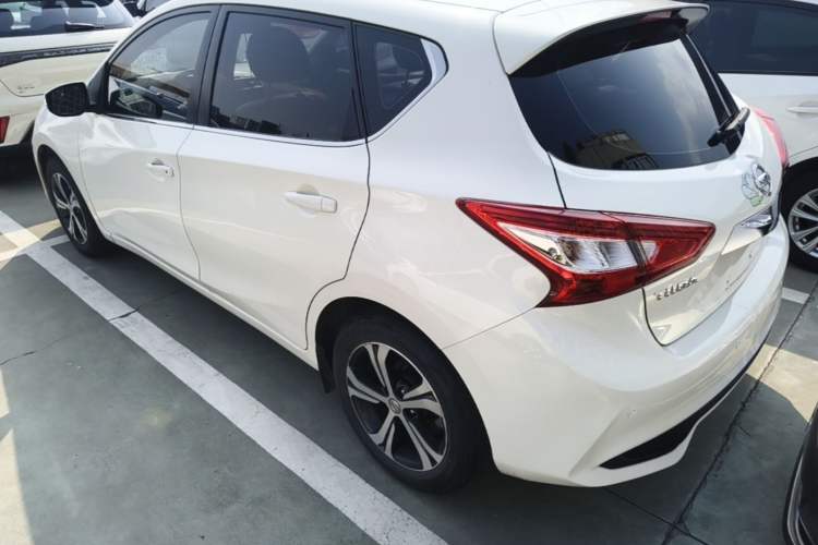 Used Nissan Tiida 2019 1.6L CVT Smart Drive Version China VI Standard Rear Left 45 Deg