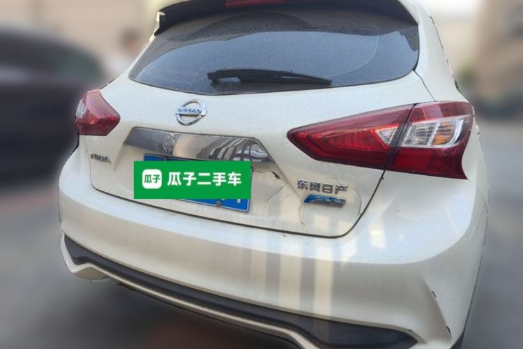 Used Nissan Tiida 2019 1.6L CVT Smart Enjoyment Version China VI Standard Rear
