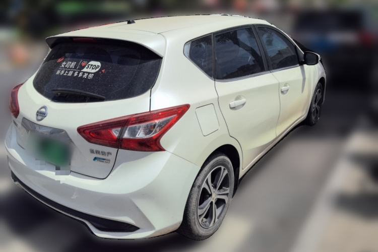 Used Nissan Tiida 2019 1.6L CVT Smart Drive Version China VI Standard Rear Right 45 Deg