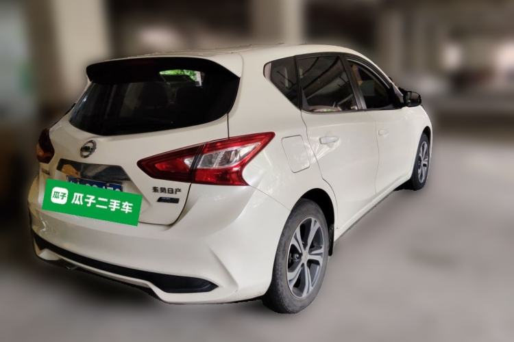 Used Nissan Tiida 2019 1.6L CVT Smart Enjoyment Version China VI Standard Rear Right 45 Deg