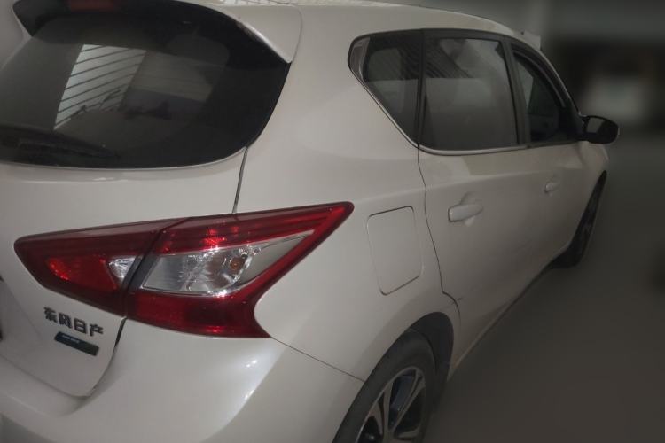 Used Nissan Tiida 2019 1.6L CVT Smart Drive Version China VI Standard Rear Right 45 Deg