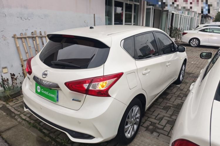 Used Nissan Tiida 2019 1.6L CVT Cool Edition China VI Standard Rear Right 45 Deg