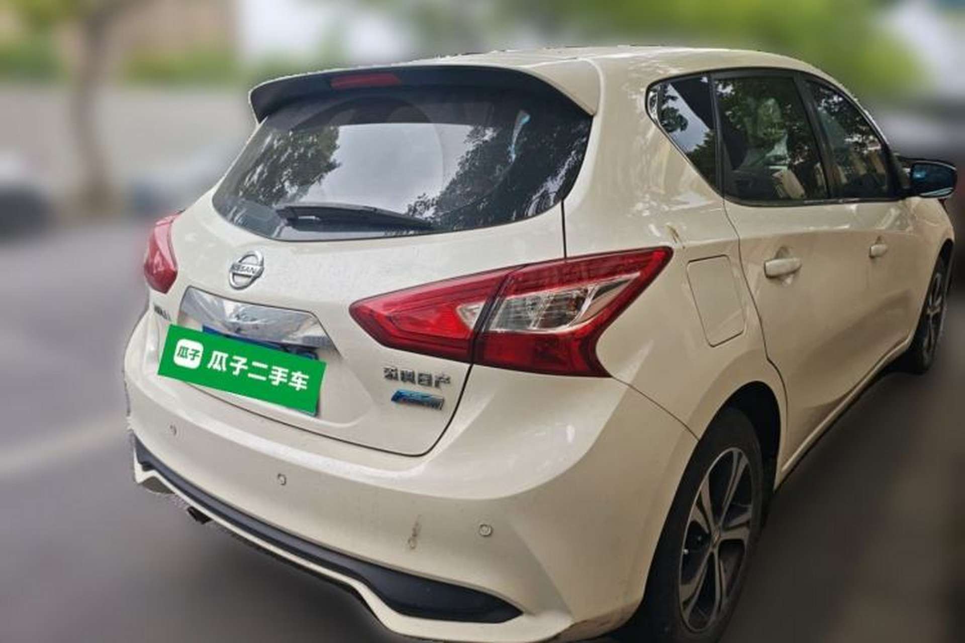 Used Nissan Tiida 2019 1.6L CVT Smart Drive Version China VI Standard Rear Right 45 Deg