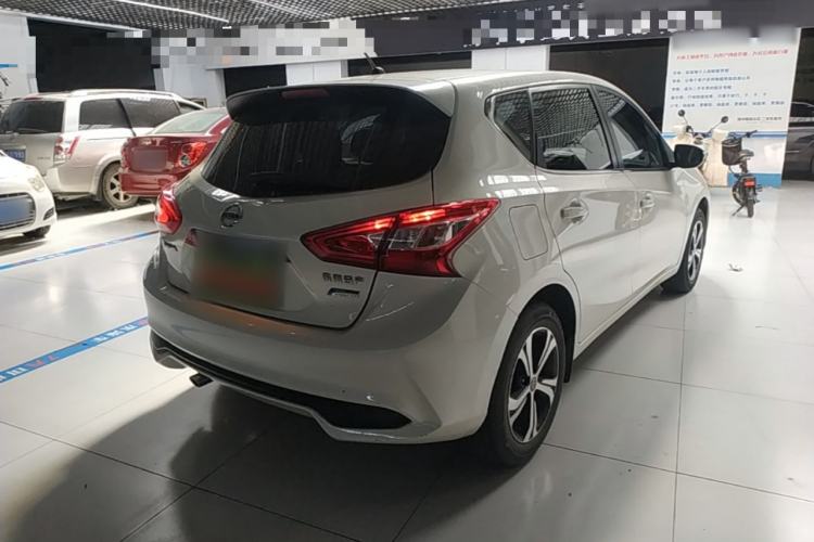 Used Nissan Tiida 2019 1.6L CVT Smart Drive Version China VI Standard Rear Right 45 Deg