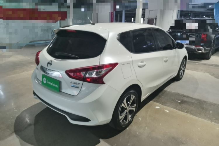 Used Nissan Tiida 2019 1.6L CVT Smart Drive Version China VI Standard Rear Right 45 Deg