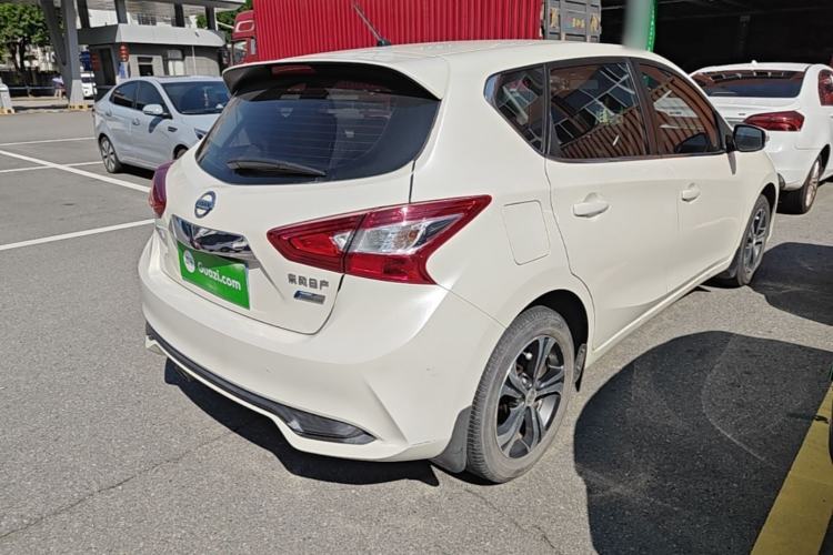 Used Nissan Tiida 2019 1.6L CVT Smart Drive Version China VI Standard Rear Right 45 Deg