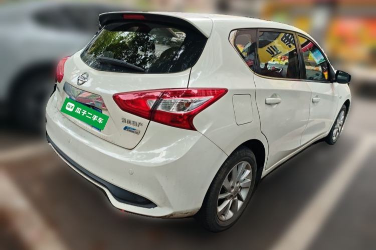Used Nissan Tiida 2019 1.6L CVT Cool Dynamic Version China V Standard Rear Right 45 Deg