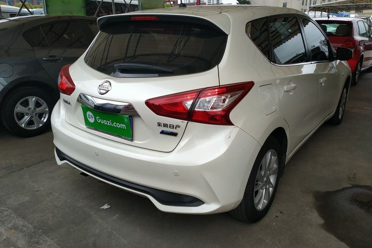 Used Nissan Tiida 2019 1.6L CVT Cool Edition China VI Standard Rear Right 45 Deg