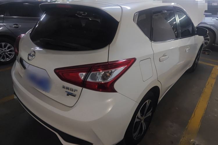 Used Nissan Tiida 2019 1.6L CVT Smart Enjoyment Version China VI Standard Rear Right 45 Deg