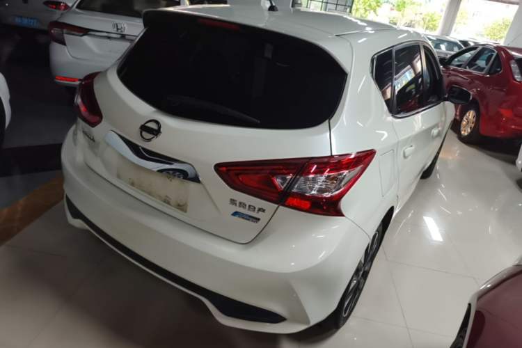 Used Nissan Tiida 2019 1.6L CVT ZhiZun Edition China VI standard Rear Right 45 Deg
