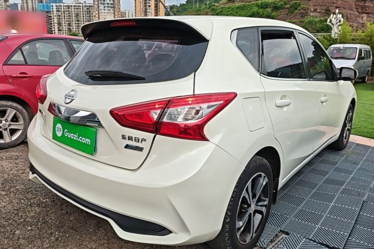 Used Nissan Tiida 2019 1.6L CVT Smart Drive Version China VI Standard Rear Right 45 Deg