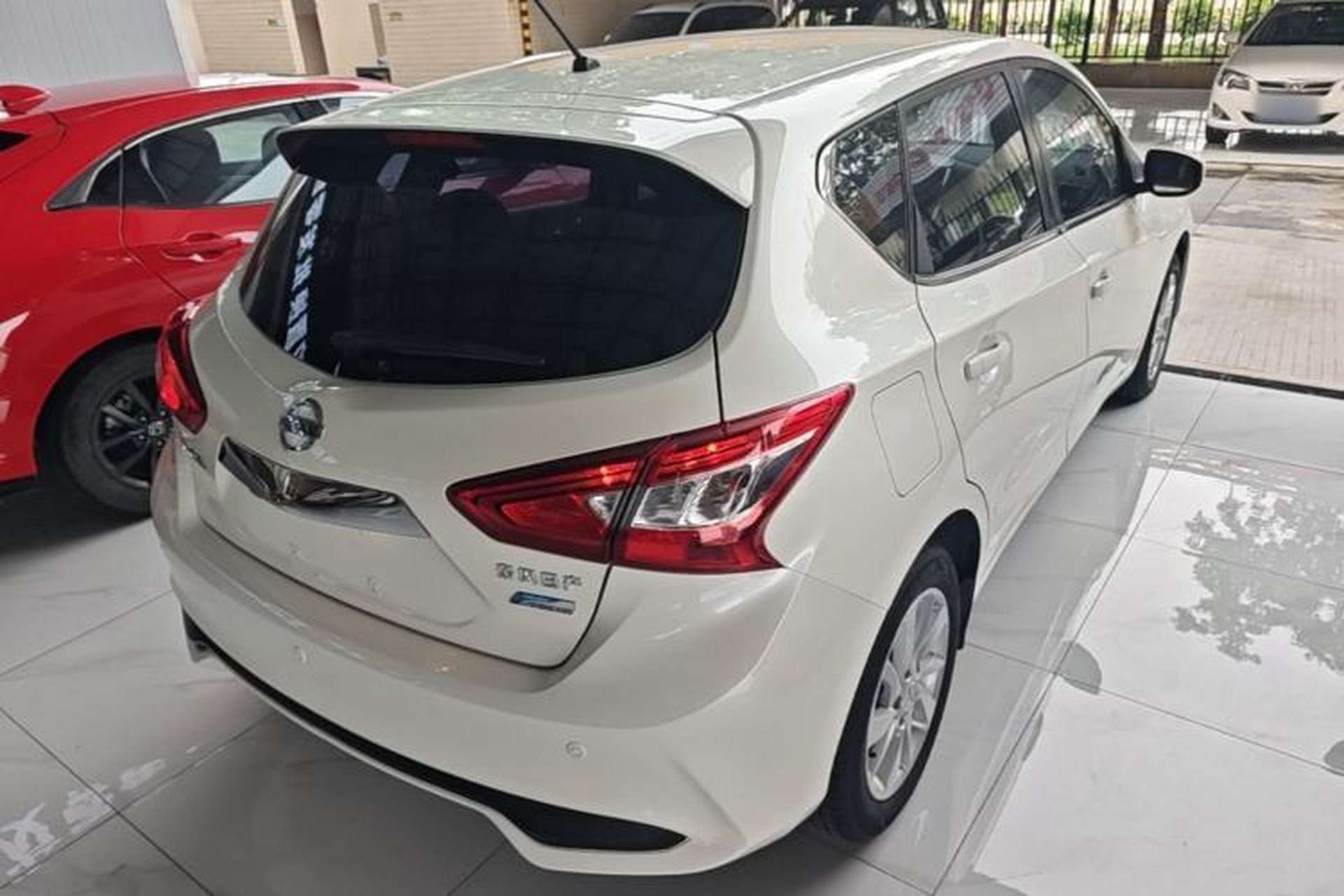Used Nissan Tiida 2019 1.6L CVT Cool Edition China VI Standard Rear Right 45 Deg