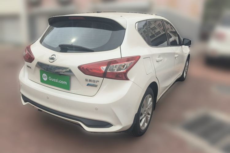 Used Nissan Tiida 2019 1.6L CVT Cool Edition China VI Standard Rear Right 45 Deg